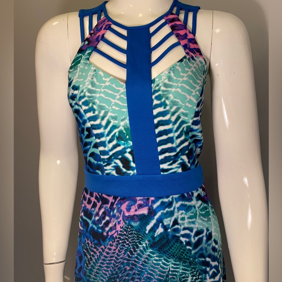 BEBE Women Elegant Maxi Dress Size 4 - Picture 5 of 6